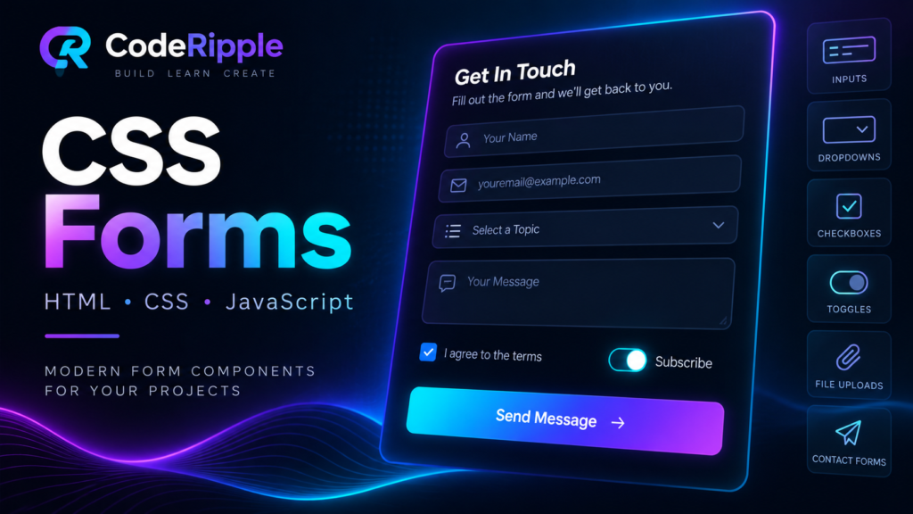 15+ Best CSS Forms with HTML, CSS & JavaScript