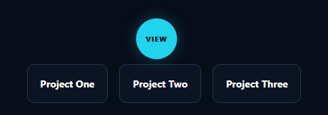 text hover cursor effect demo